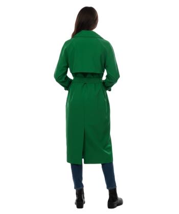 بارانی بلند زنانه گل شه مدل am-go-94800-1