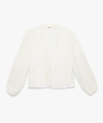 بلوز آستين بلند زنانه كوتون مدل 6SAK60048EW