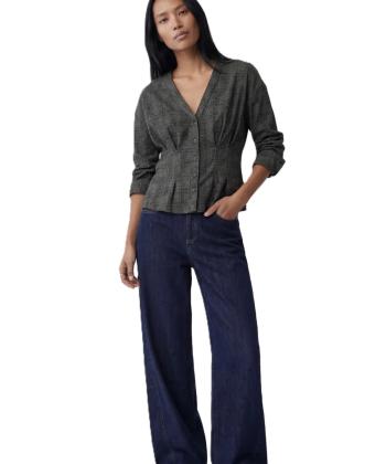 شومیز آستين بلند زنانه كوتون مدل 6SAK60318UW