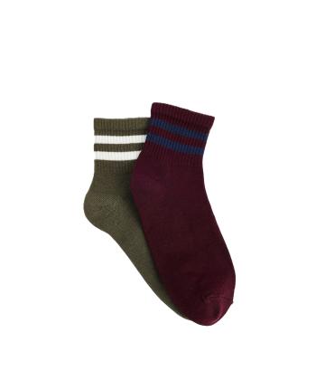 جوراب ساق كوتاه مردانه كوتون مدل 6SAM80220AA