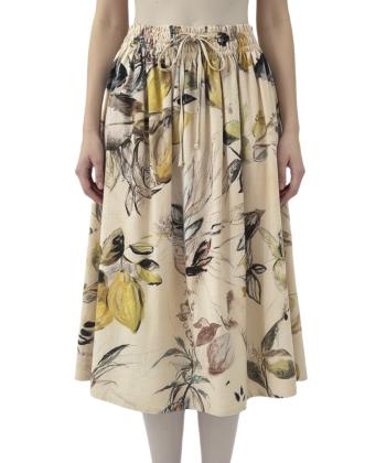 دامن لينن زنانه سرژه مدل 2106314