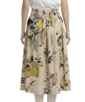 دامن لينن زنانه سرژه مدل 2106314