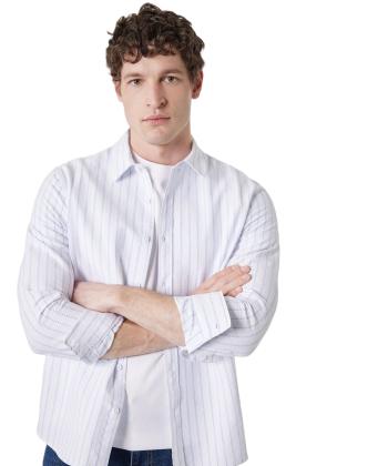 پيراهن آستين بلند مردانه كوتون مدل 6SAM60030HW