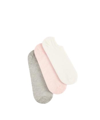 جوراب ساق كوتاه زنانه كوتون مدل 6SAK80072AA بسته 3 عددی