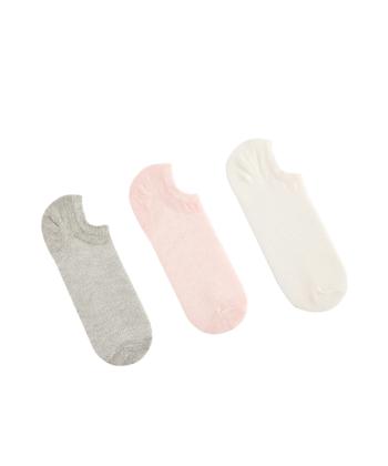 جوراب ساق كوتاه زنانه كوتون مدل 6SAK80072AA بسته 3 عددی