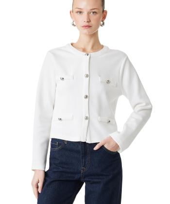 بلوز آستین بلند زنانه کوتون مدل AM-COT-6SAK30003UK