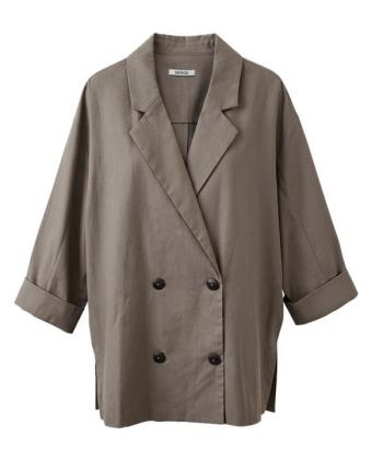 مانتو لينن زنانه سرژه مدل 2166294