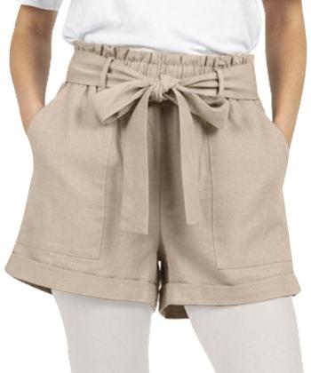 شلوارك لينن زنانه سرژه مدل 2296957