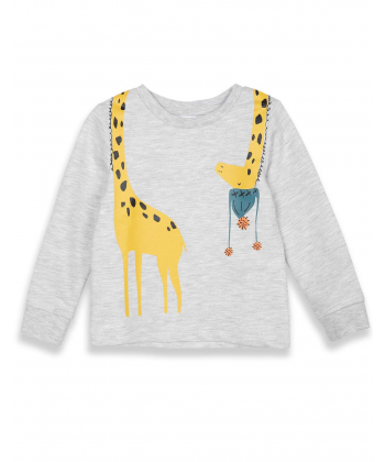 تیشرت آستین بلند پسرانه ال سی وایکیکی LC Waikiki کد 0W72028