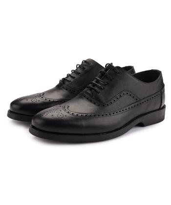 كفش مردانه چرم طبيعي شيفر مدل 7405F