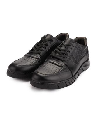 كفش مردانه چرم طبيعي شيفر مدل 7336B