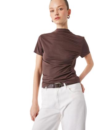 تیشرت آستین کوتاه زنانه کوتون مدل  6SAK70014EK