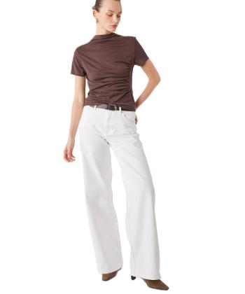 تیشرت آستین کوتاه زنانه کوتون مدل  6SAK70014EK