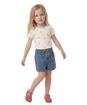 تيشرت نوزاد دخترانه كوتون مدل 6SMG10014AK