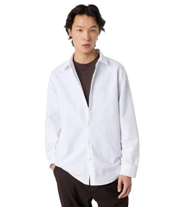 پيراهن آستين بلند مردانه كوتون مدل 6SAM60024HW