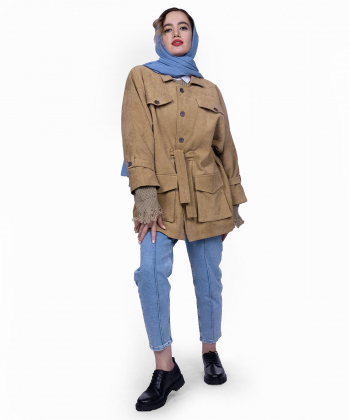 مانتو پاییزه زنانه هوگرو Hugero کد 02805