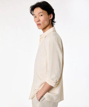 پيراهن آستين بلند مردانه كوتون مدل 6SAM60039IW