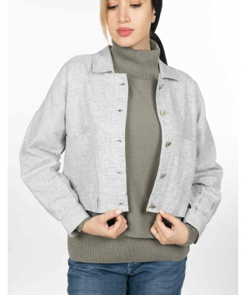 شومیز کوتاه زنانه هوگرو Hugero کد 93001