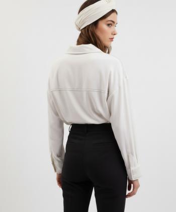 شومیز زنانه پینکی مدل 5623