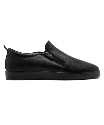 كفش چرم طبيعي زنانه اورز مدل MIA SLIP-ON ZIPPER