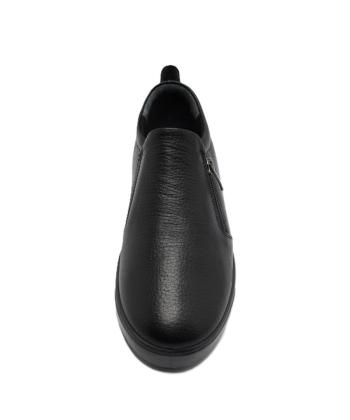 كفش چرم طبيعي زنانه اورز مدل MIA SLIP-ON ZIPPER