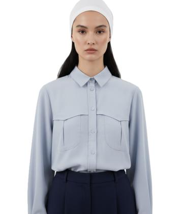 شومیز زنانه لوکه آب مدل T-04-S-W-LO-00075