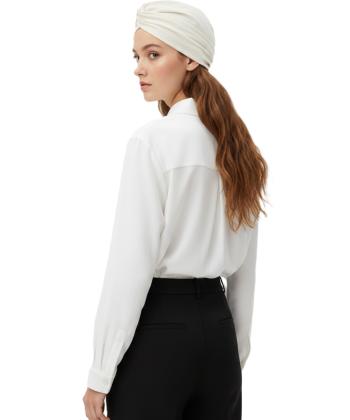 شومیز زنانه لوکه آب مدل T-04-S-W-LO-00075