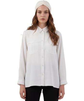 شومیز زنانه لوکه آب مدل T-04-S-W-LO-00075