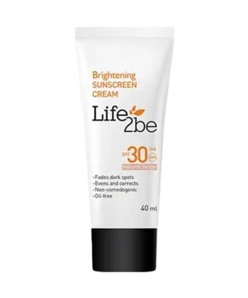 ضد آفتاب رنگی SPF30 لایف تو بی حجم 40 میلی لیتر