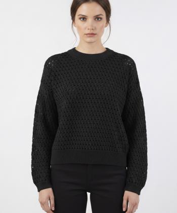 پلیور زنانه لوکه آب مدل 130102