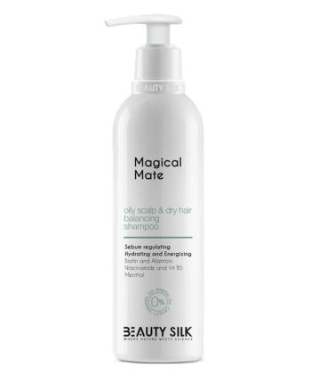 شامپو کف سرچرب موی خشک بیوتی سیلک حجم 400 میلی لیتر