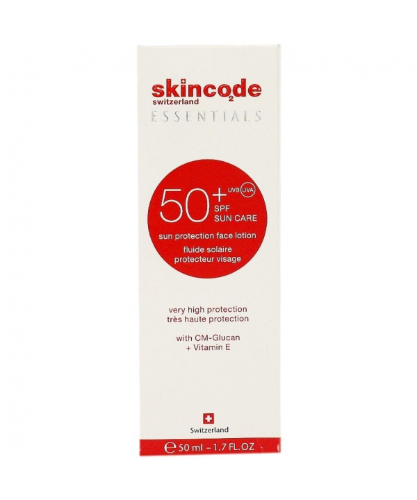 لوسیون ضد آفتاب SPF50+ اسکین کد حجم 50 میلی‌لیتر