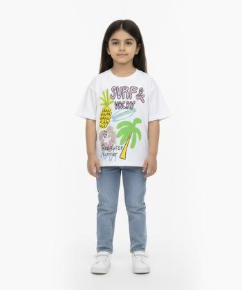 تيشرت دخترانه فيورلا مدل 36016