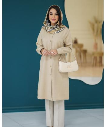 مانتو زنانه السانا مدل 2493