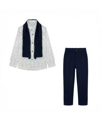 ست پیراهن،  شلوار و شال پسرانه فيورلا مدل 46062