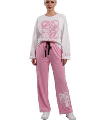 تيشرت و شلوار زنانه نارين مد مدل 19536