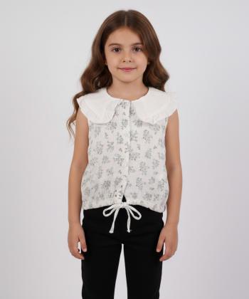 شوميز دخترانه مرينو مدل 1865