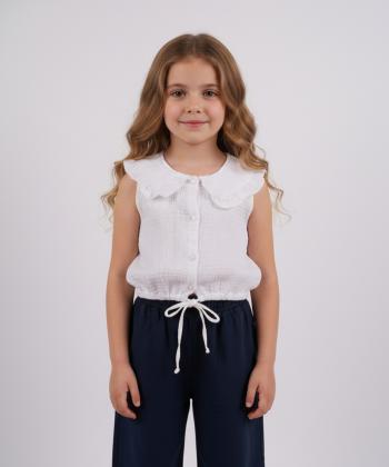 شوميز دخترانه مرينو مدل 1906