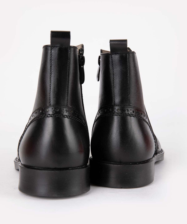نیم بوت چرم مردانه شهر چرم Leather City مدل F6032
