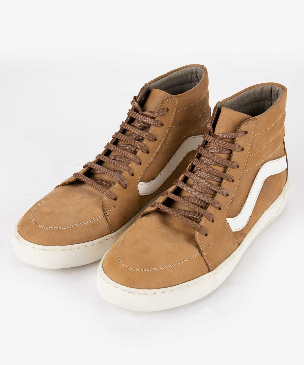 نیم بوت چرم مردانه شهر چرم Leather City مدل F6076