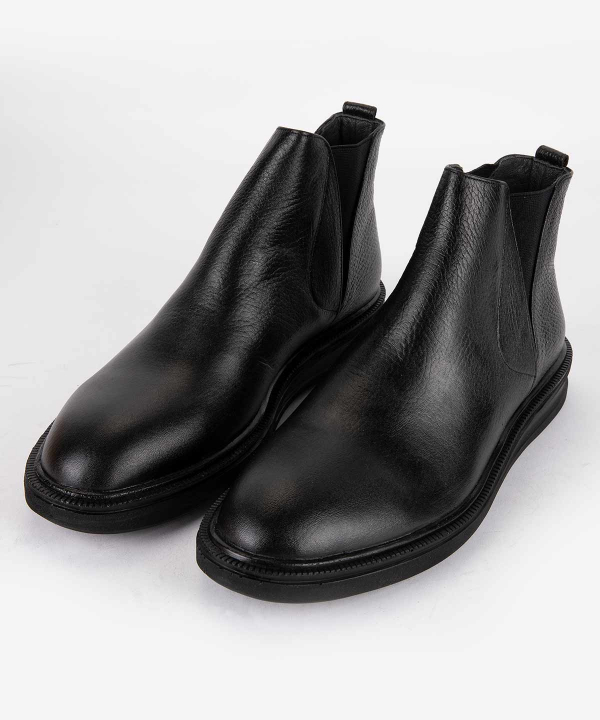 نیم بوت چرم مردانه شهر چرم Leather City مدل GH632