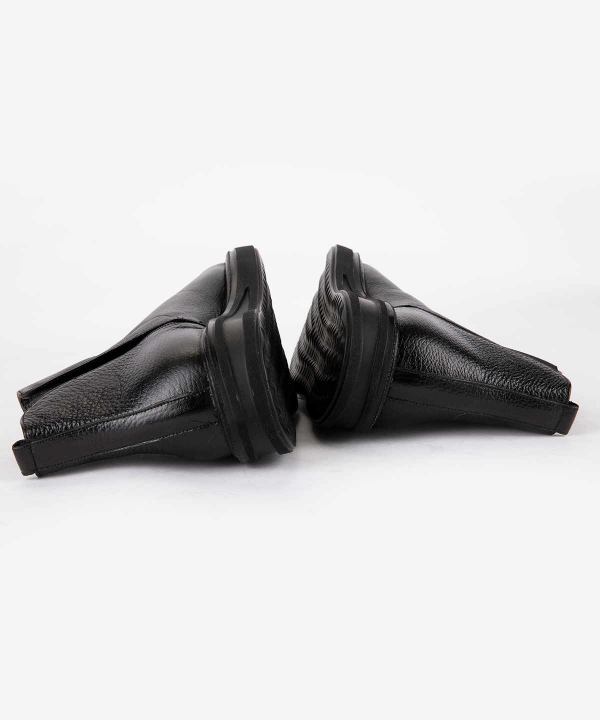 نیم بوت چرم مردانه شهر چرم Leather City مدل GH632