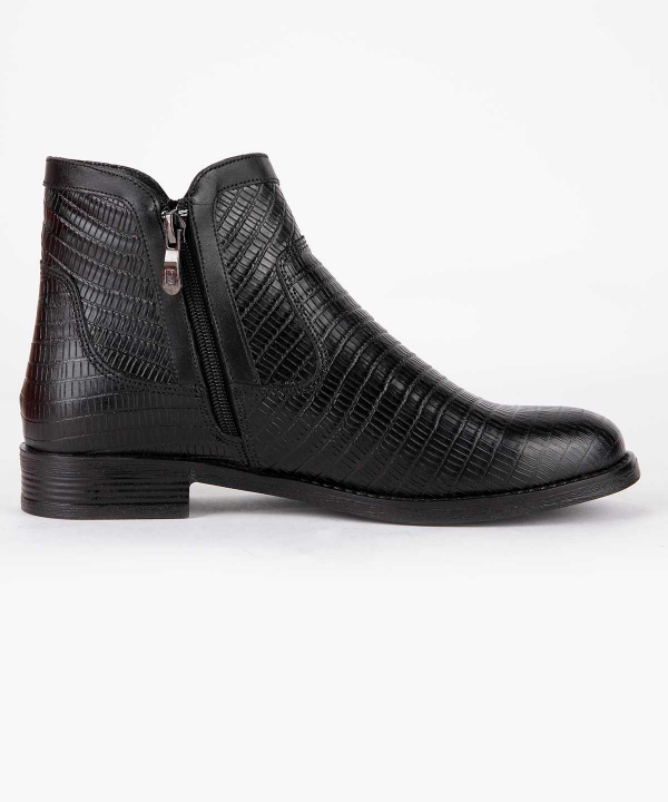نیم بوت چرم زنانه شهر چرم Leather City مدل KA11