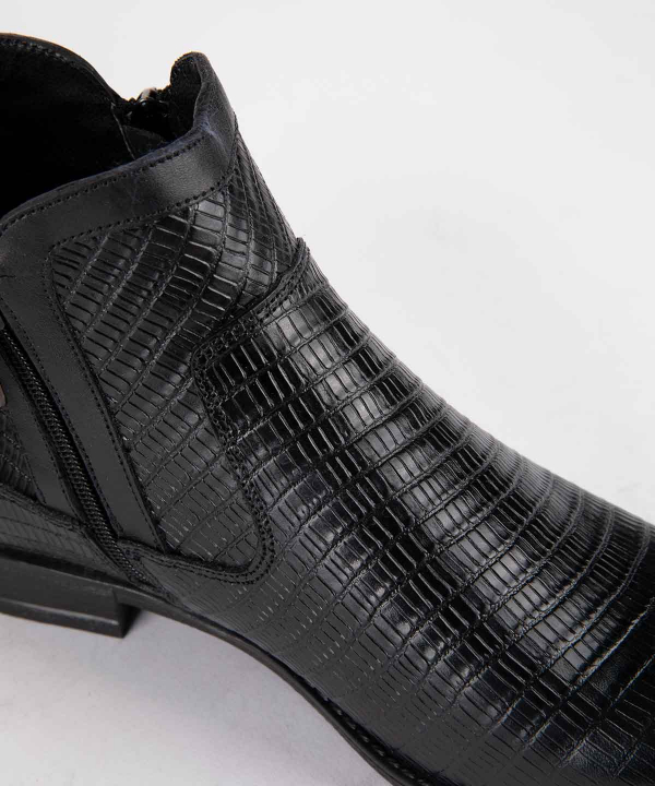 نیم بوت چرم زنانه شهر چرم Leather City مدل KA11