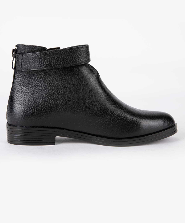 نیم بوت چرم زنانه شهر چرم Leather City مدل PC1179