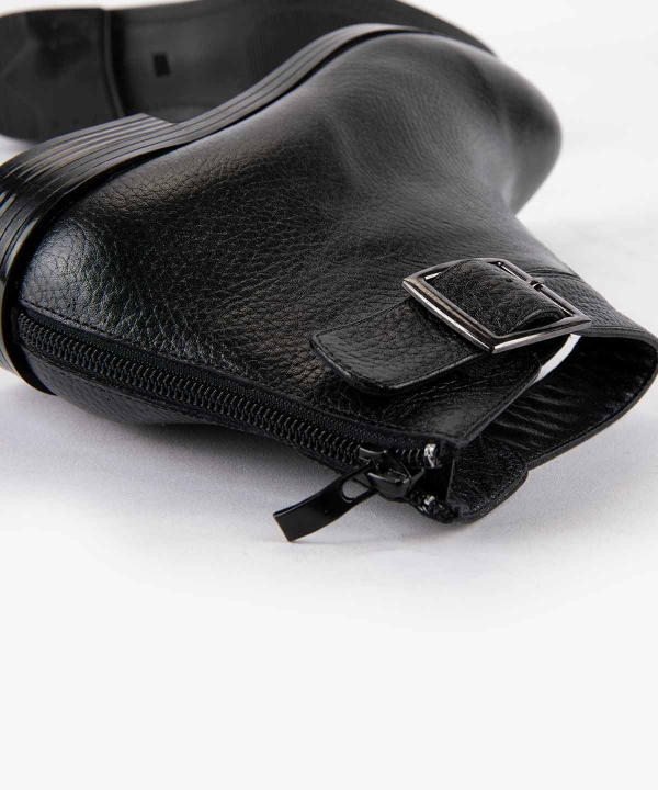 نیم بوت چرم زنانه شهر چرم Leather City مدل PC1179