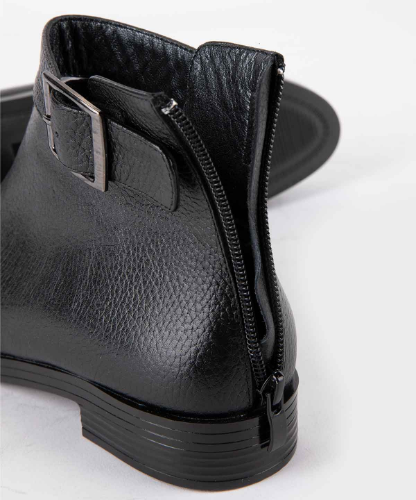 نیم بوت چرم زنانه شهر چرم Leather City مدل PC1179