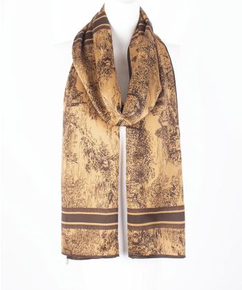 شال ابريشم زنانه نوولاشال مدل 33149