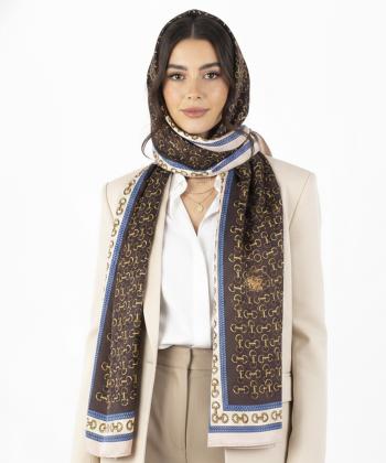 شال ابريشم زنانه نوولاشال مدل 33151