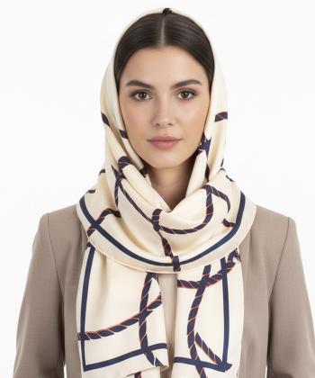 شال ابريشم زنانه نوولاشال مدل 33152